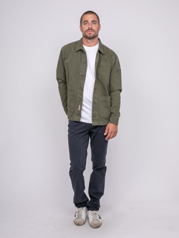 Veste coton ZIRGOUFIX - Kaki