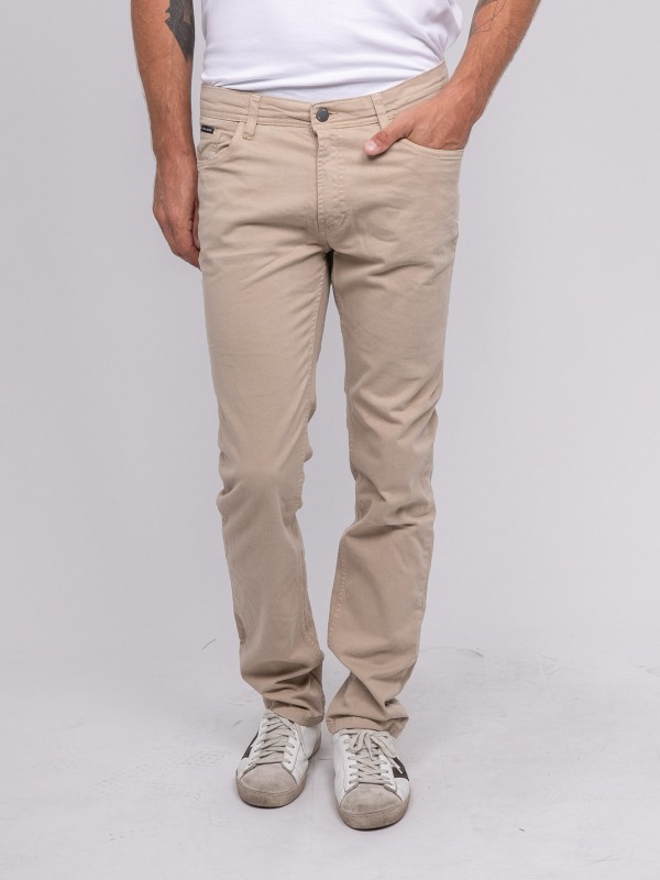 Pantalon chino VARKANE - Beige