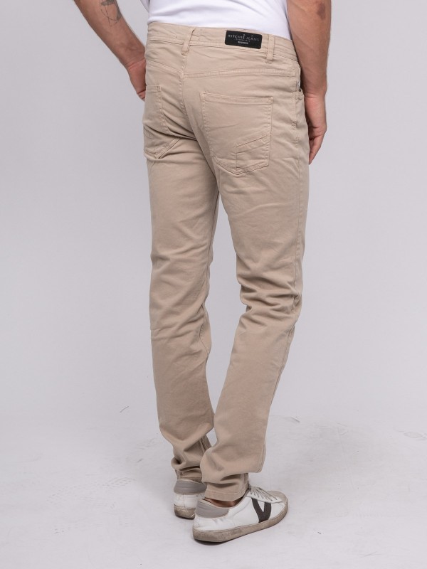 Pantalon chino VARKANE - Beige