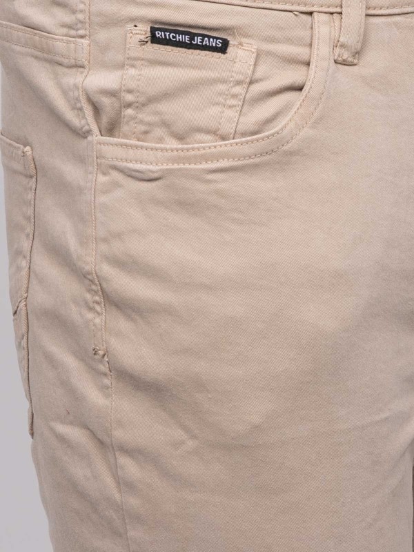 Pantalon chino VARKANE - Beige