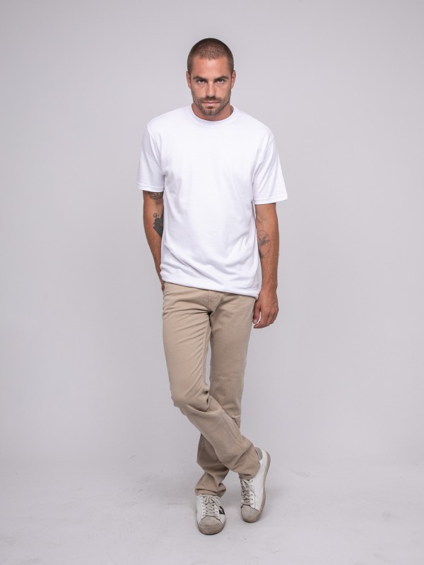 Pantalon chino VARKANE - Beige