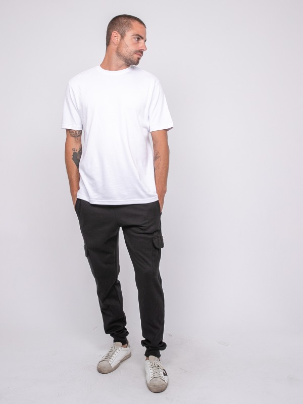 Pantalon maille VERCATO - Noir