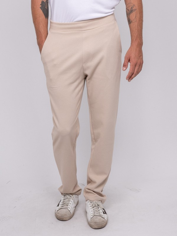 Pantalon maille sergé...