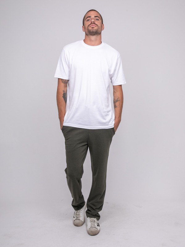 Pantalon maille sergé...