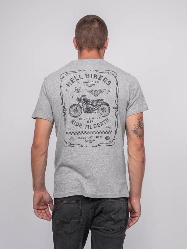 T-shirt manches courtes...