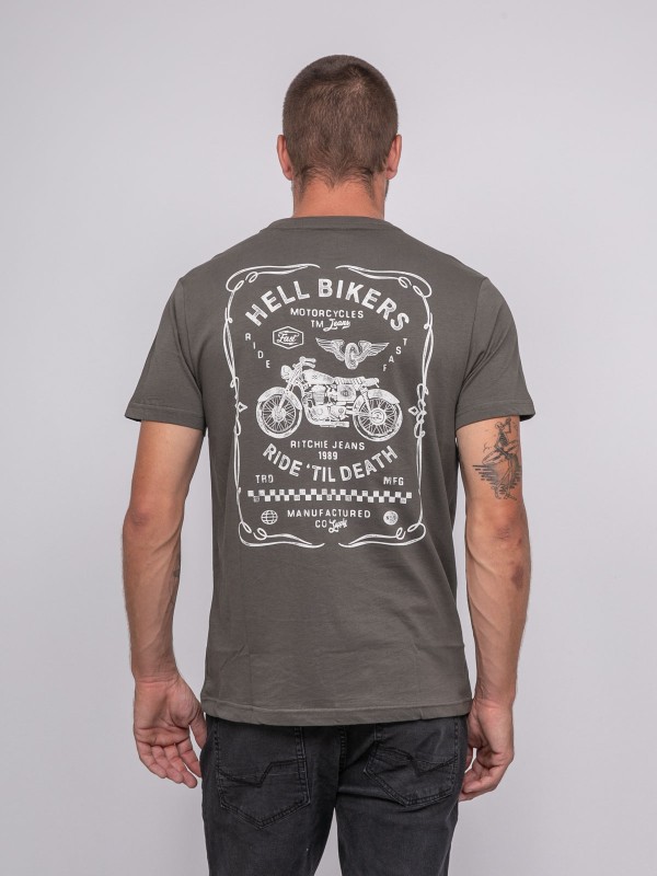 T-shirt manches courtes...