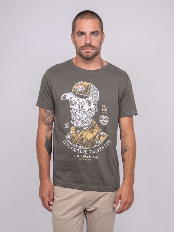 T-shirt manches courtes...