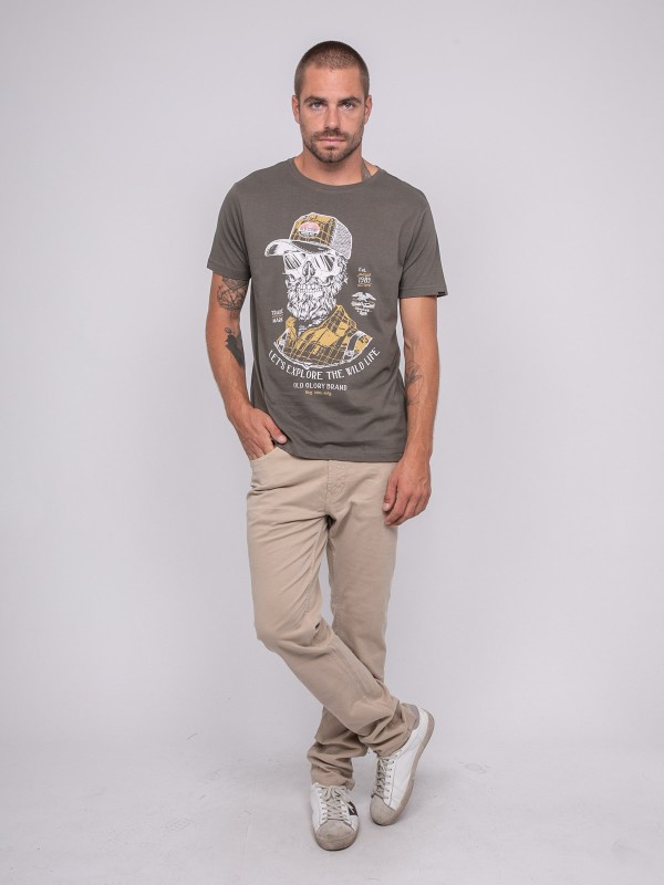 T-shirt manches courtes...