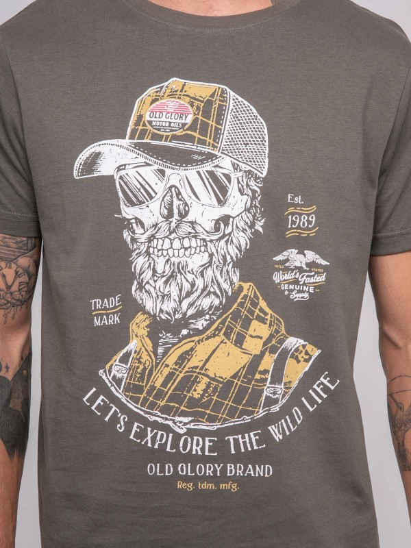 T-shirt manches courtes...