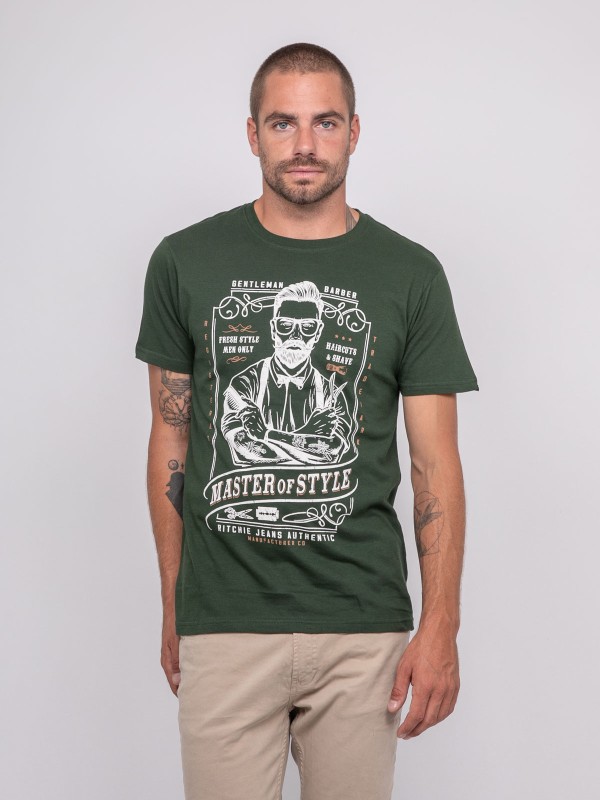 T-shirt manches courtes...