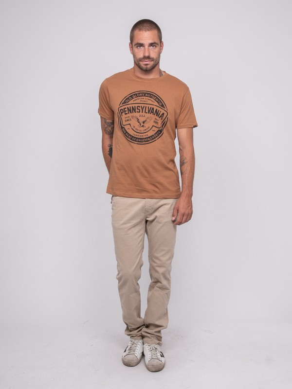 T-shirt manches courtes...