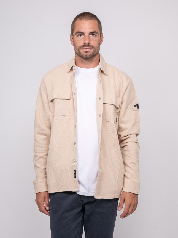 Veste coton ZOLIDOL - Beige