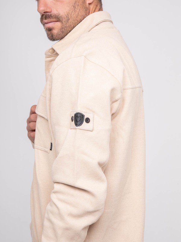 Veste coton ZOLIDOL - Beige