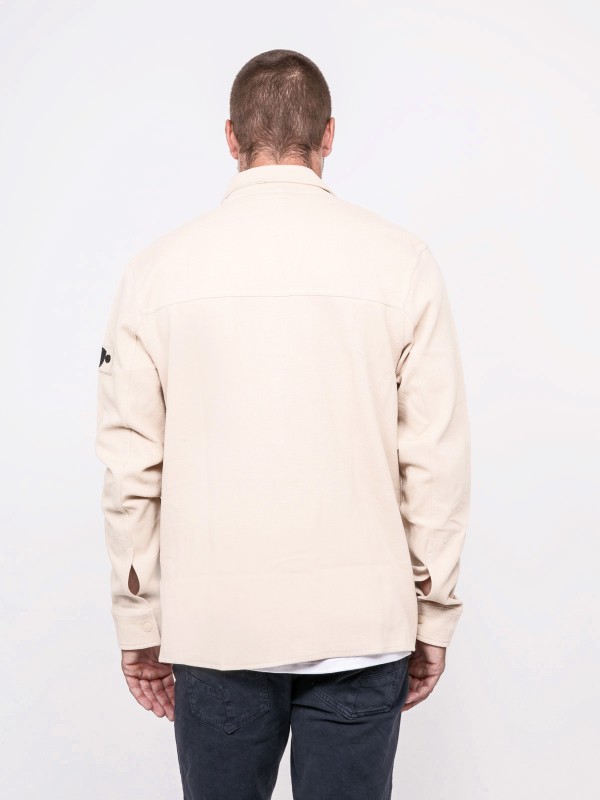 Veste coton ZOLIDOL - Ecru