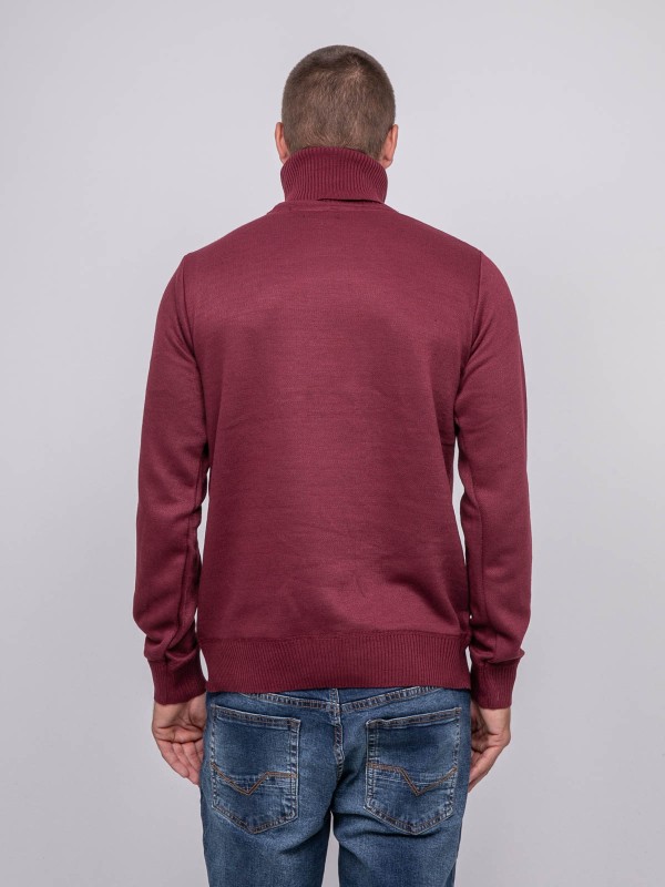 Pull col roulé LARLEQUIN -...