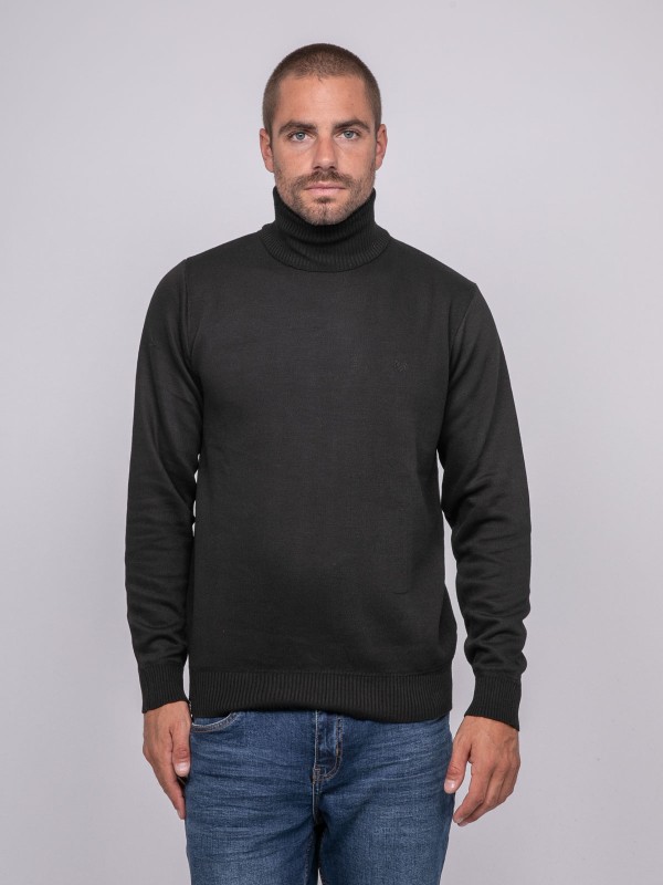 Pull col roulé LARLEQUIN -...