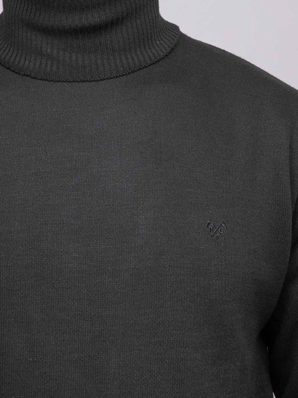 Pull col roulé LARLEQUIN -...