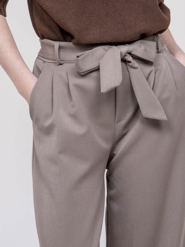 Pantalon taille haute...