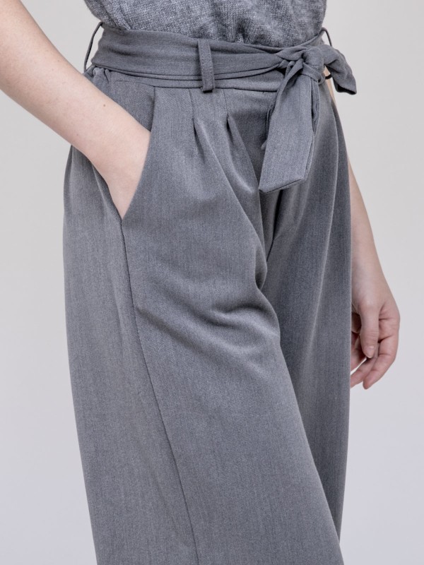 Pantalon taille haute...