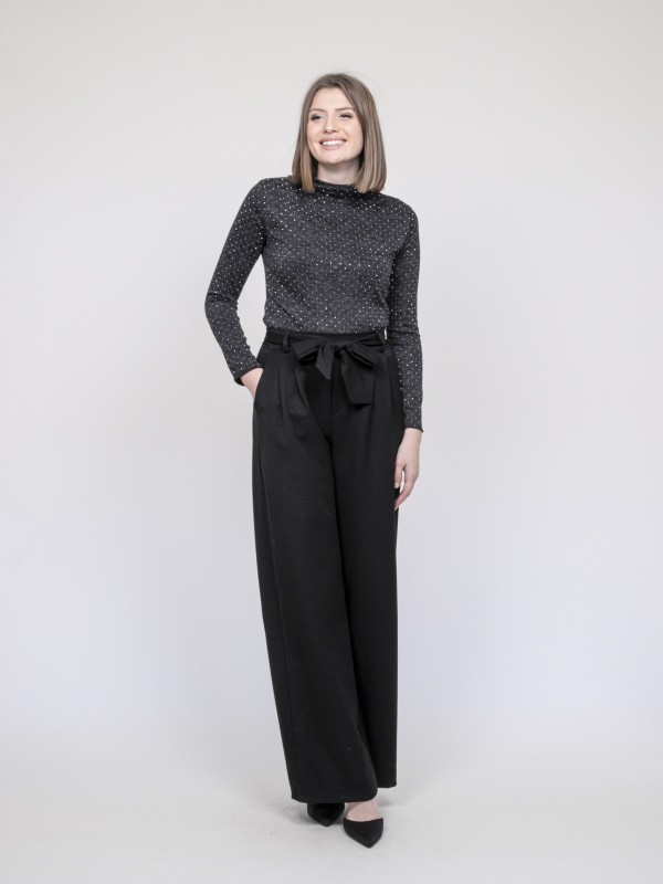 Pantalon taille haute...