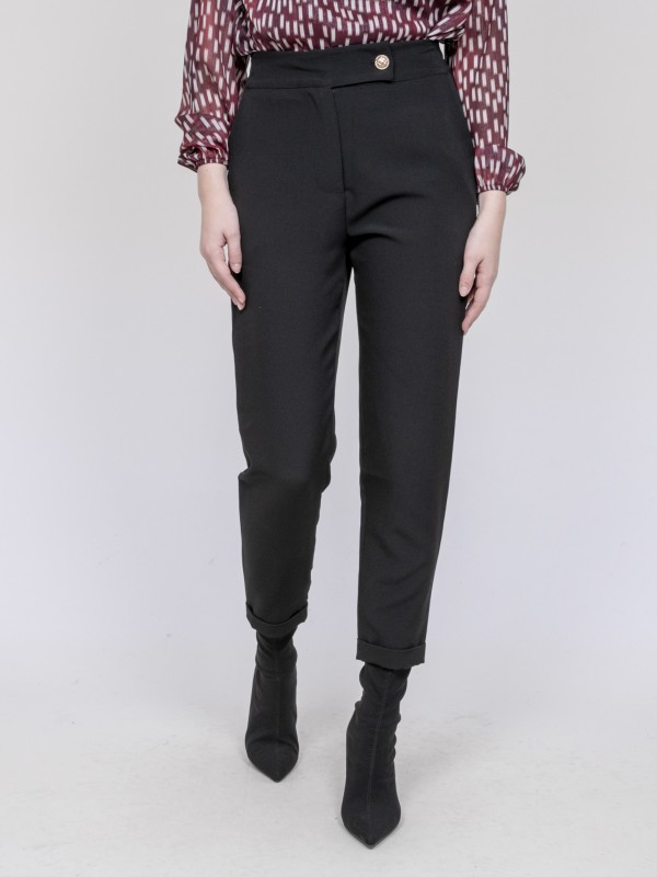 Pantalon coupe droite...