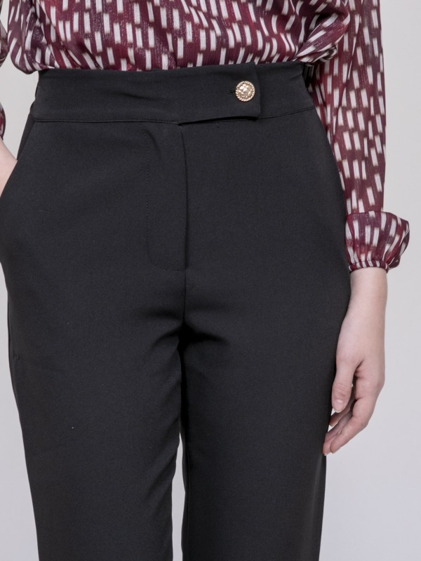 Pantalon coupe droite...