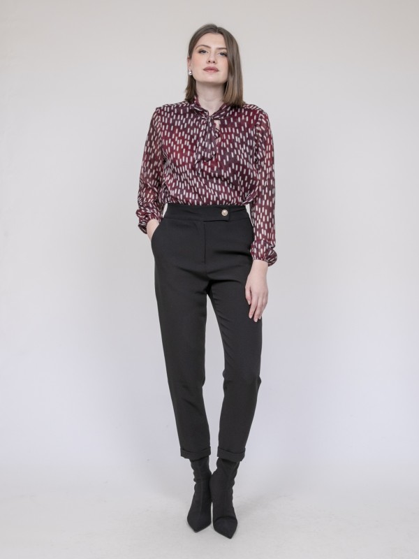 Pantalon coupe droite...