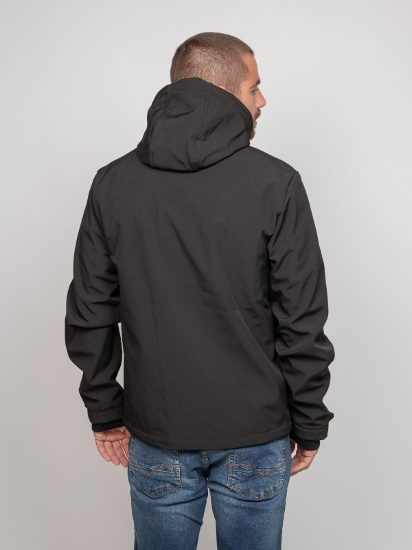 Blouson capuche ZOSHELL - Noir