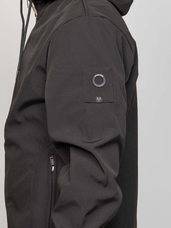 Blouson capuche ZOSHELL - Noir