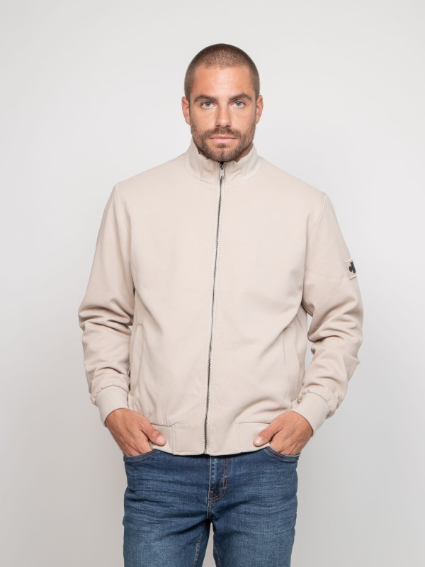 Gilet zippé ZOLAGANE - Beige