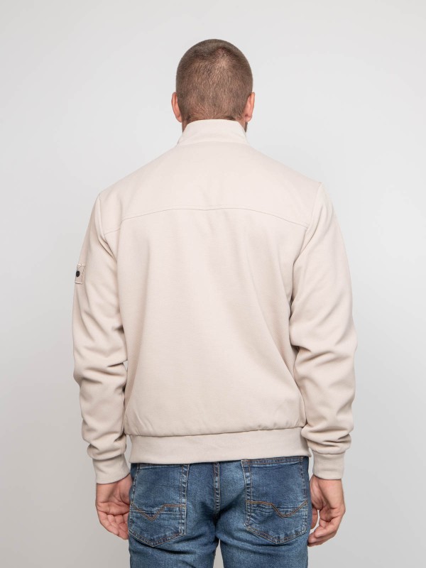 Gilet zippé ZOLAGANE - Beige