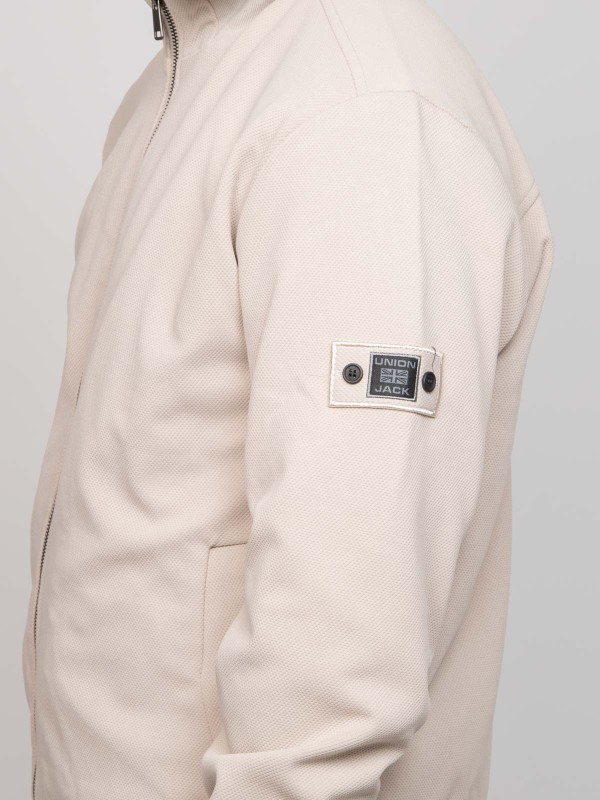 Gilet zippé ZOLAGANE - Beige
