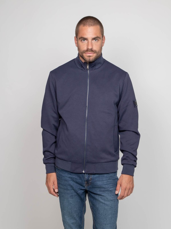 Gilet zippé ZOLAGANE - Bleu...