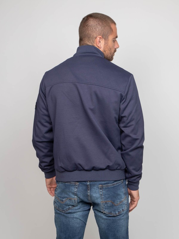 Gilet zippé ZOLAGANE - Bleu...