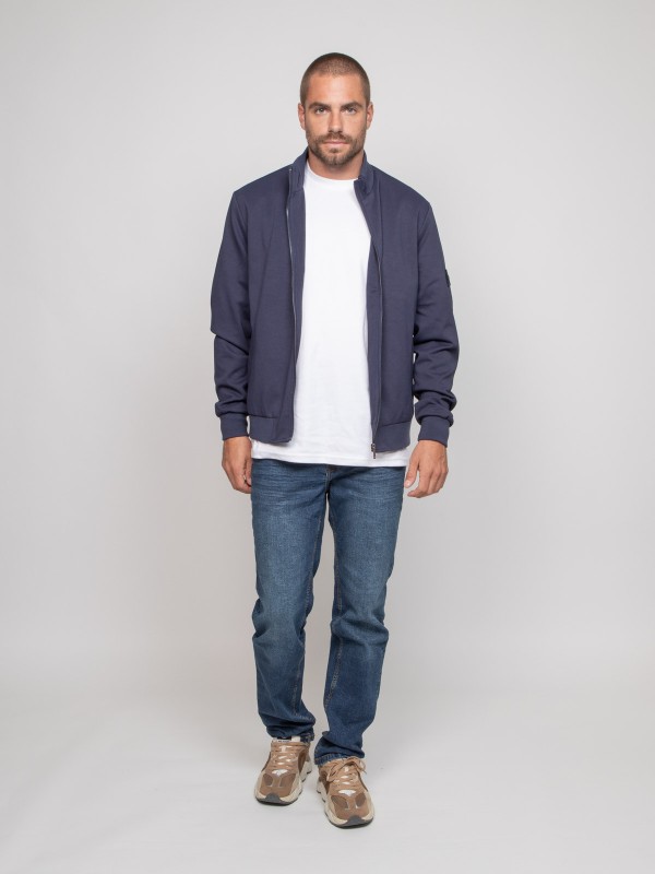 Gilet zippé ZOLAGANE - Bleu...