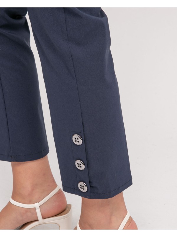 Pantacourt EBLIE - Bleu marine