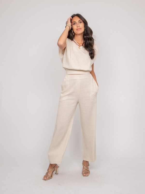 Pantalon coupe droite ECASA...