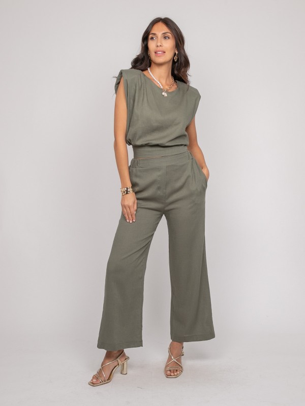 Pantalon coupe droite ECASA...