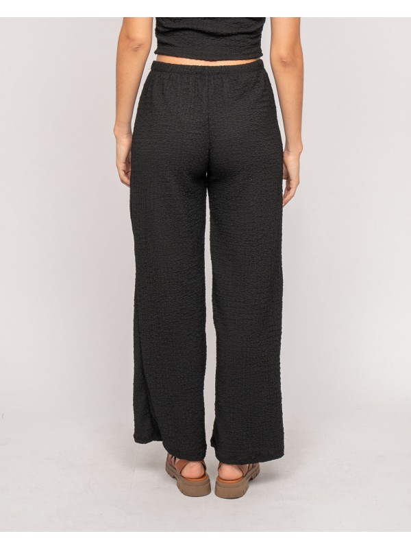Pantalon fluide ELAIA - Negro