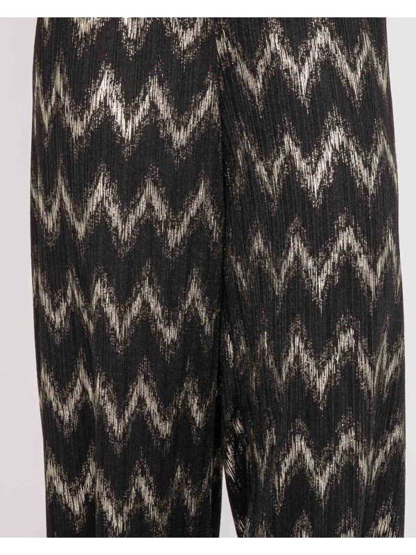 Pantalon fluide texturé...