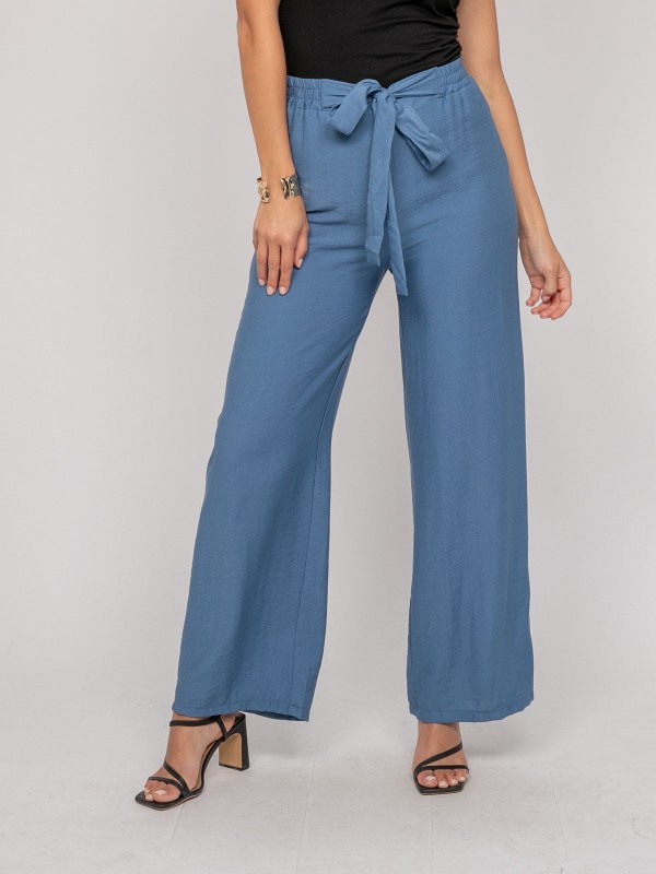 Pantalon fluide EMROSE - Azul