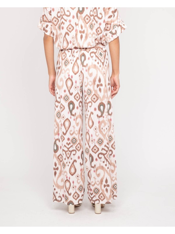 Pantalon fluide motifs...