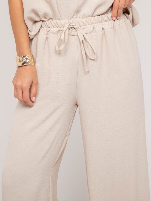 Pantalon fluide ERELL - Beige