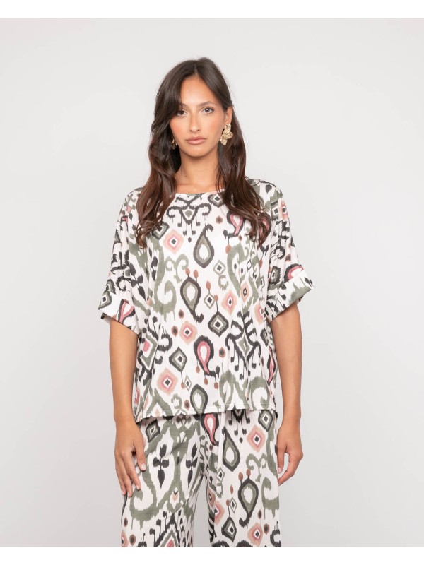 Top motifs FANTILE - Kaki