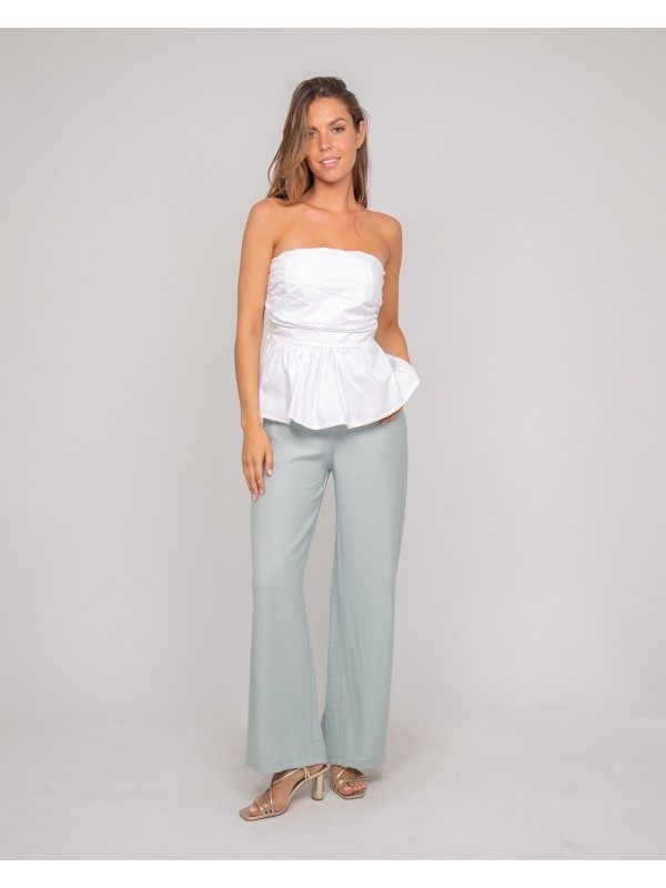 Top bustier FELICIE - Blanco