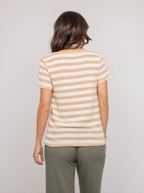 T-shirt manches courtes...