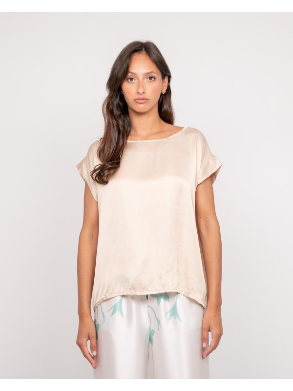 Top effet satin FRIDOLE -...