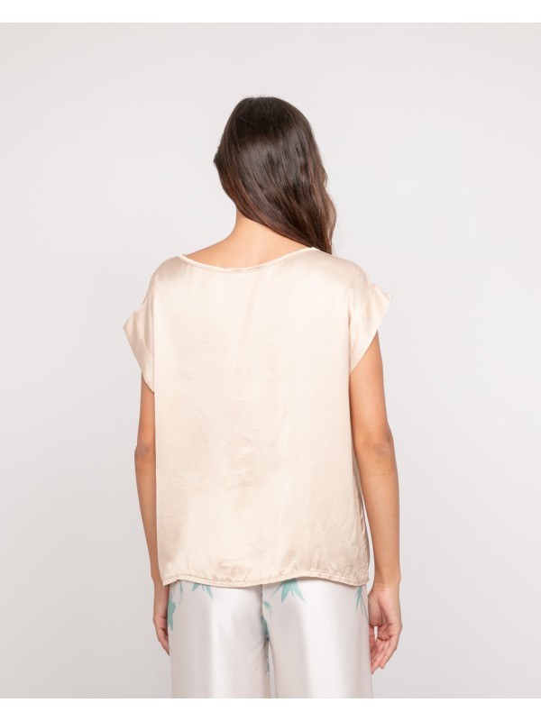 Top effet satin FRIDOLE -...