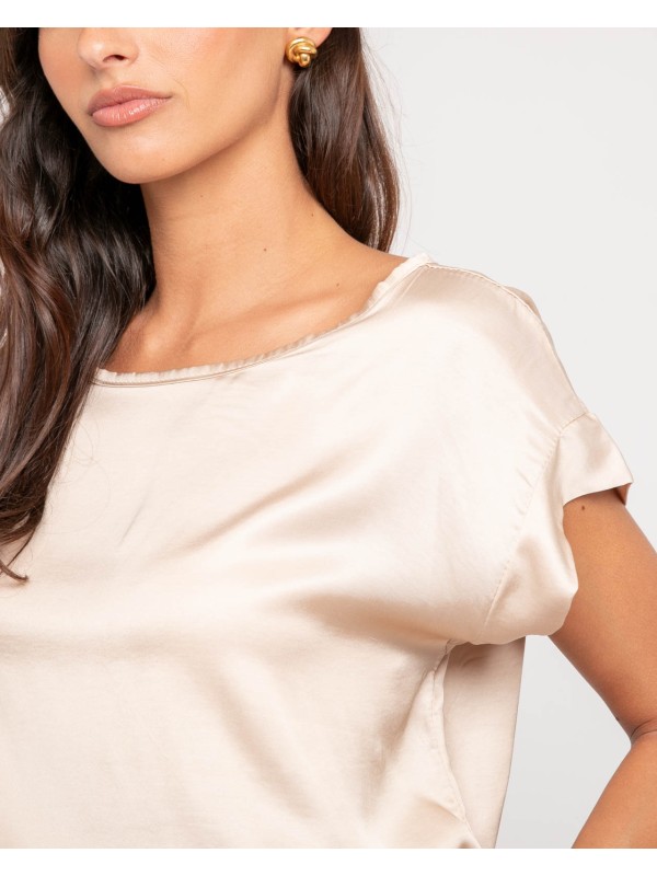 Top effet satin FRIDOLE -...