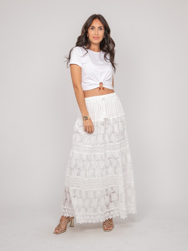 T-shirt détail bijoux...